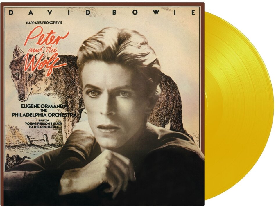 David Bowie, Serge Prokofieff (1891-1953), Eugene Ormandy & Philadelphia Orchestra - Peter & The Wolf 2026 Reissue, Music On Vinyl, Colored, LP