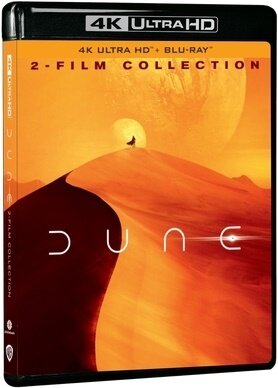 Dune - Parte 1 (2021) / Dune - Parte 2 (2024) - 2-Film Collection 2 4K Ultra HDs + 2 Blu-ray