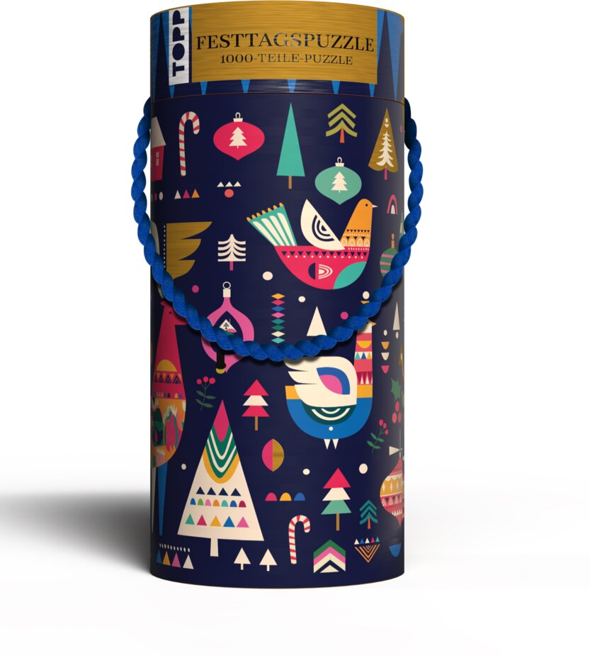 Weihnachts-Puzzle: Festliche Stimmung - 1.000 Teile