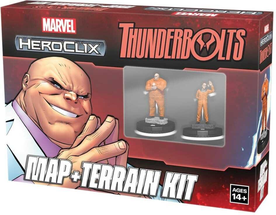 Marvel HeroClix - Thunderbolts Map and Terrain Kit