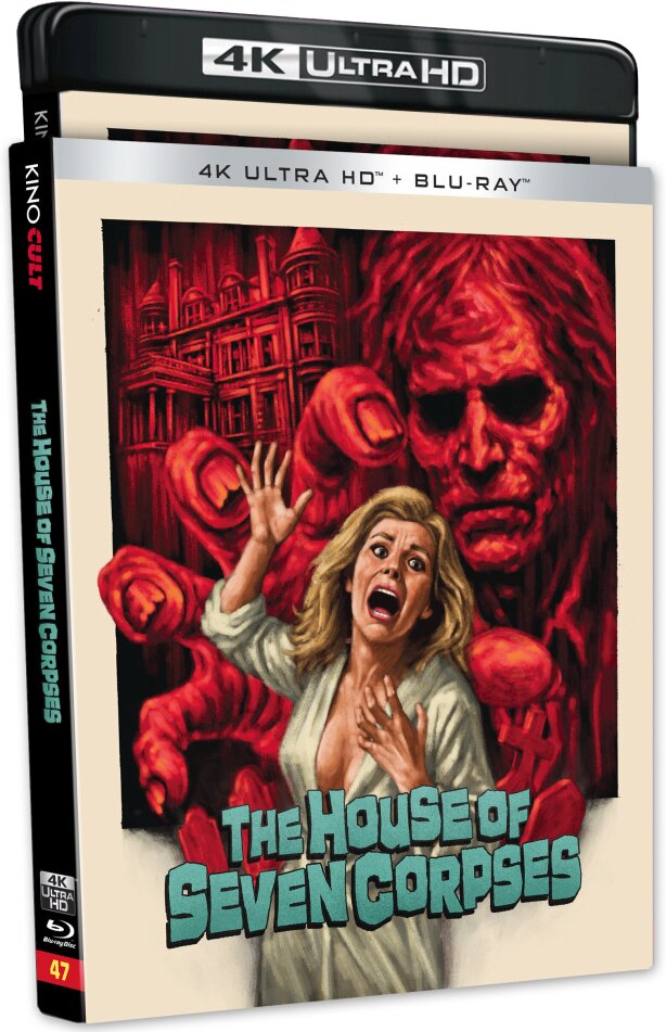 The House of Seven Corpses (1974) Kino Cult, 4K Ultra HD + Blu-ray