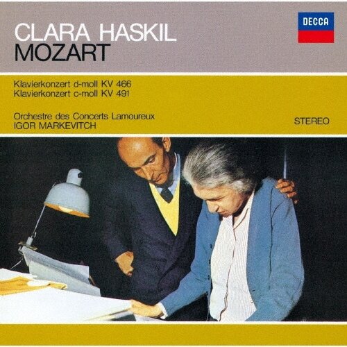 Wolfgang Amadeus Mozart (1756-1791), Igor Markevitch, Clara Haskil & Orchestre des Concerts Lamoureux - Piano Concerto No.20 KV 466 / No.24 KV 491 Japan Edition