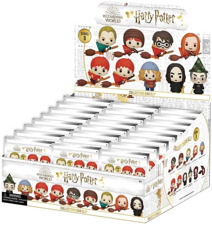 Harry Potter 3D PVC-Taschenanhänger Series 9 Display (24)