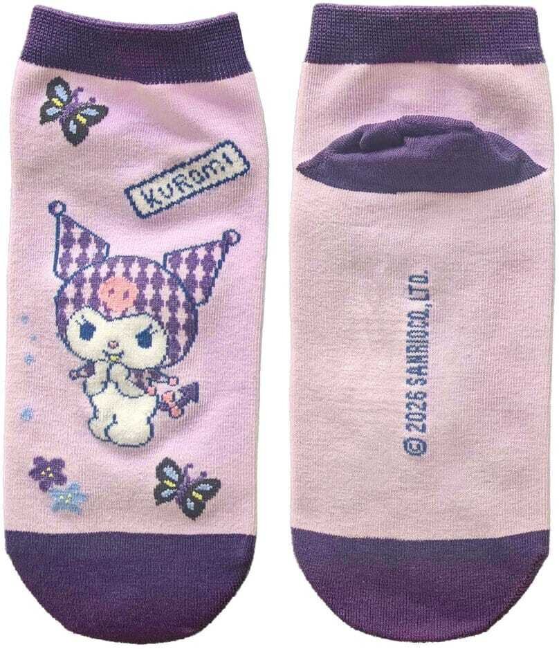 Sanrio Socken Kuromi Japanese Short 36-40
