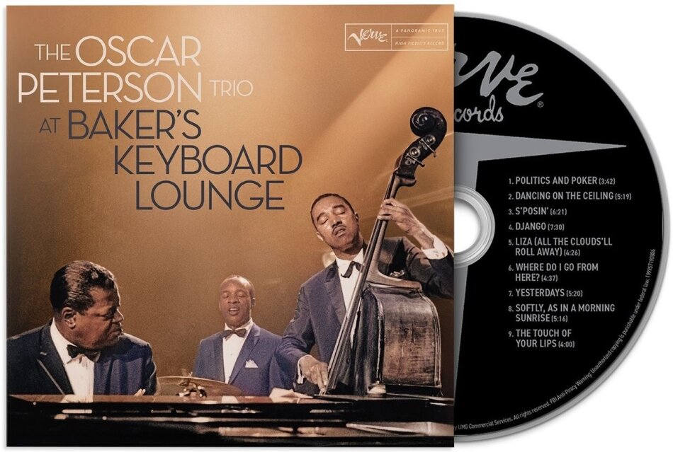 Oscar Peterson Trio - At Baker's Keyboard Lounge Verve