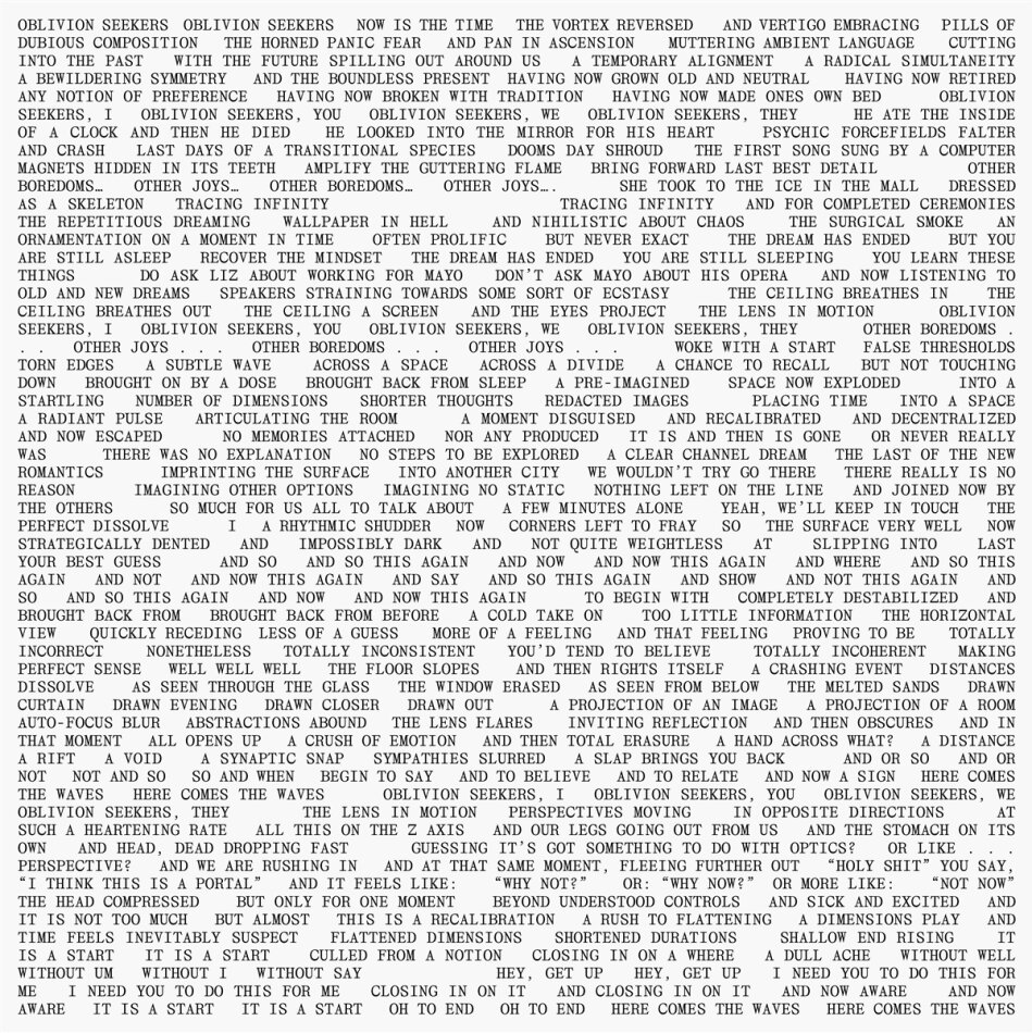 Ben Vida - Oblivion Seekers LP