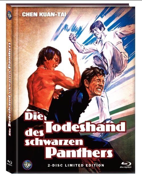 Die Todeshand des schwarzen Panthers (1977) Cover A, Limited Edition, Mediabook, Blu-ray + DVD