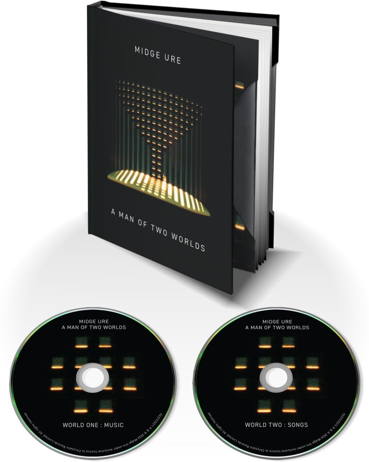 Midge Ure (Ultravox) - A Man Of Two Worlds Mediabook, 2 CDs