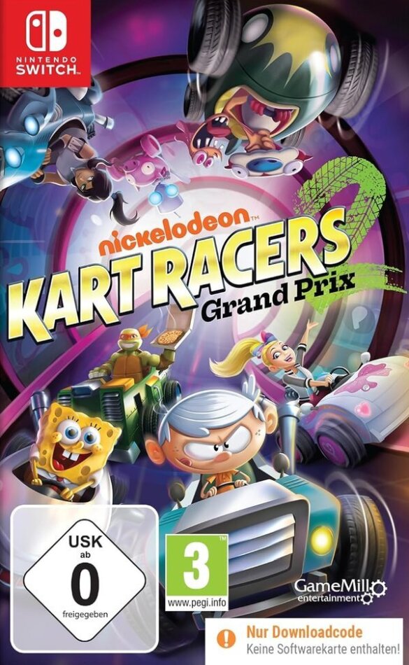 Nickelodeon Kart Racers 2 - Grand Prix (Code in a Box)