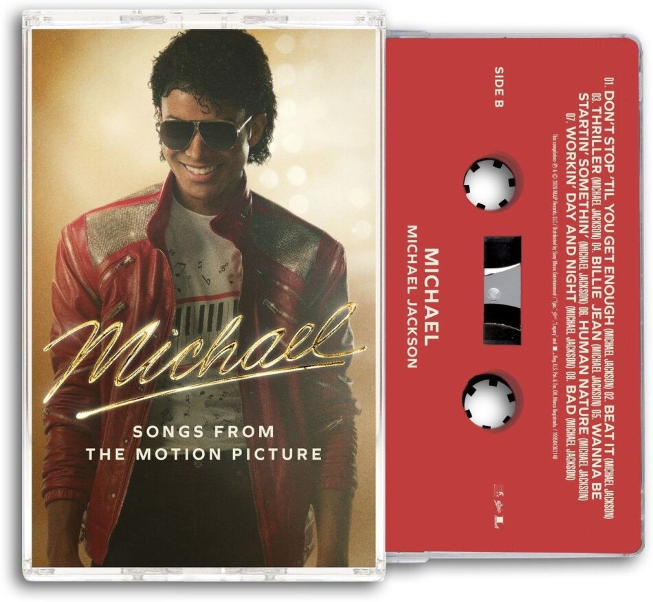 Michael Jackson - Michael: Songs from the Motion Picture - OST Red Cassette