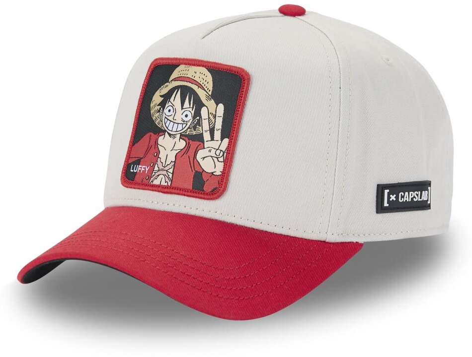Casquette Trucker - Luffy Victoire (Rouge/Beige) - One Piece - U