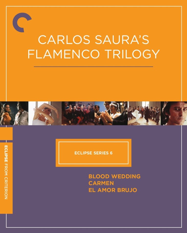 Carlos Saura's Flamenco Trilogy - Blood Wedding (1981) / Carmen (1983) / El amor brujo (1986) "Eclipse Series" from Criterion, 2 Blu-rays