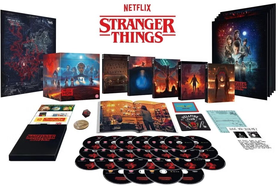 Stranger Things - The Complete Series Limited Deluxe Edition, 25 4K Ultra HDs
