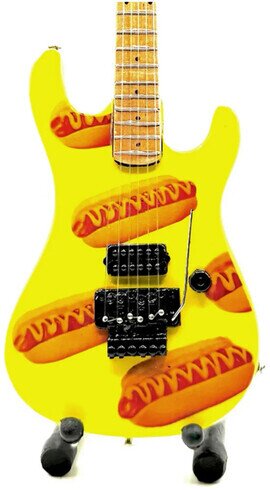 Mini Axe Hotdog Mini Guitar