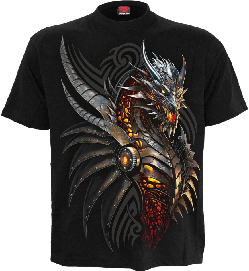 Spiral - Razor Back (Black) T-Shirt