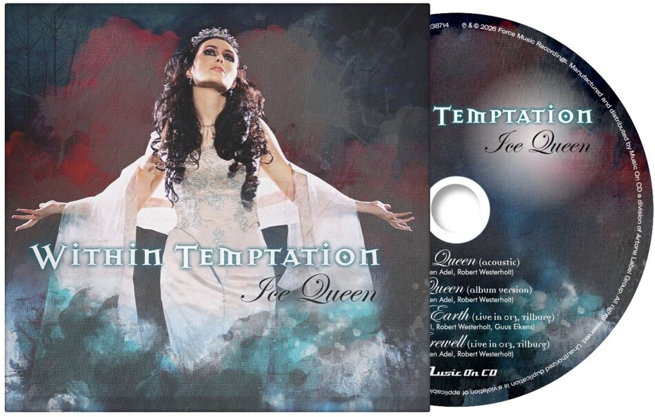 Within Temptation - Ice Queen 2026 Reissue, Music On CD