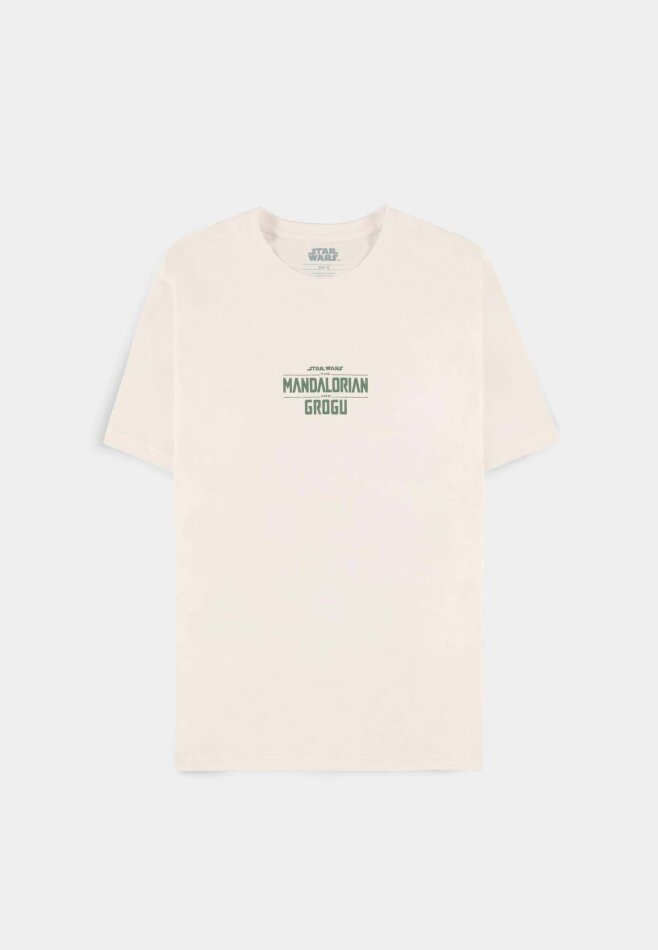 Mandalorian - Grogu Unisex Short Sleeved T-Shirt - L Short Sleeved T-Shirts U Black