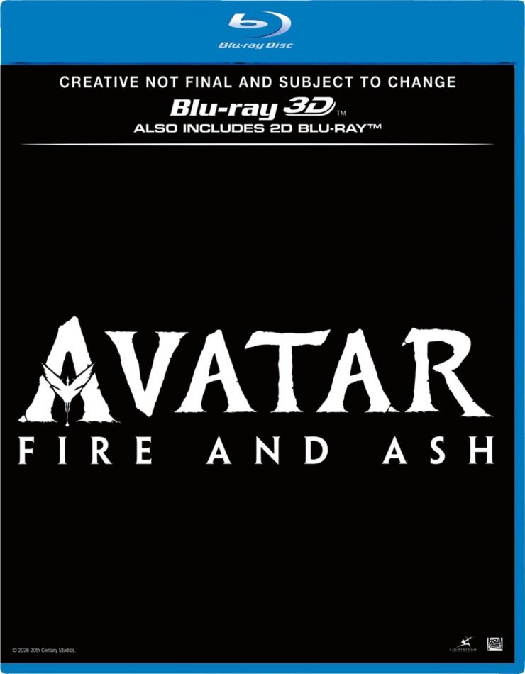 Avatar: Fire and Ash - Avatar 3 (2025) Blu-ray 3D + Blu-ray