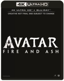 Avatar: Fire and Ash - Avatar 3 (2025) 4K Ultra HD + Blu-ray
