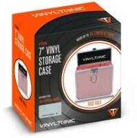 Vinyltonic - Vinyl Tonic 7 Inch Vinyl Storage Case With Cloth Rose Gold