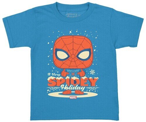 Funko Pocket Pop!&Tee: - Marvel-Holiday Spiderman-Xs