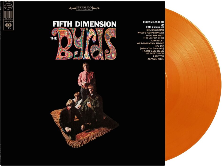 The Byrds - Fifth Dimension 2026 Reissue, Music On Vinyl, Orange Vinyl, LP