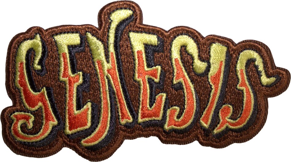 Genesis Standard Patch - Classic Logo Cut-Out Orange (Orange)