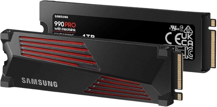 SAMSUNG SSD INTERNE 1 TB 990 PRO + DISSIP P5/PC