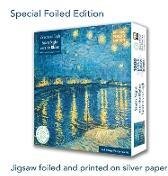Special Edition Adult Foiled Jigsaw Puzzle Vincent van Gogh - Starry Night over the Rhône