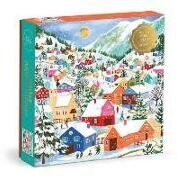 Swiss Alpine Village 500 Piece Foil Puzzle