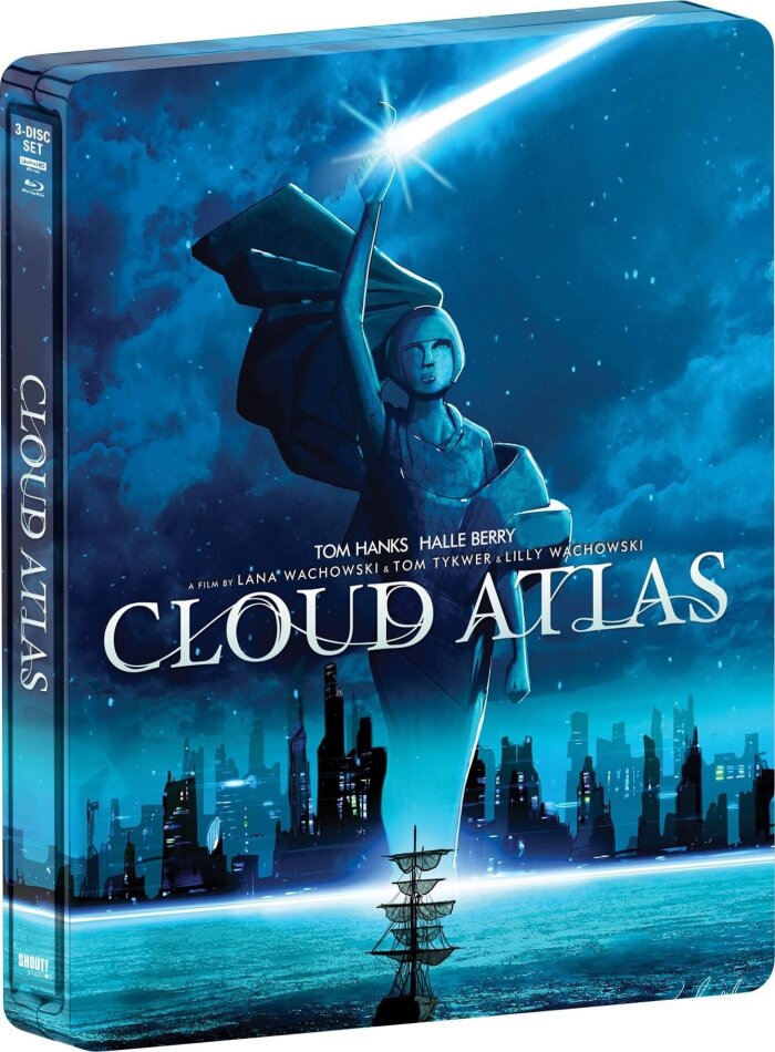 Cloud Atlas (2012) Limited Collector's Edition, Restored, Steelbook, 4K Ultra HD + 2 Blu-rays