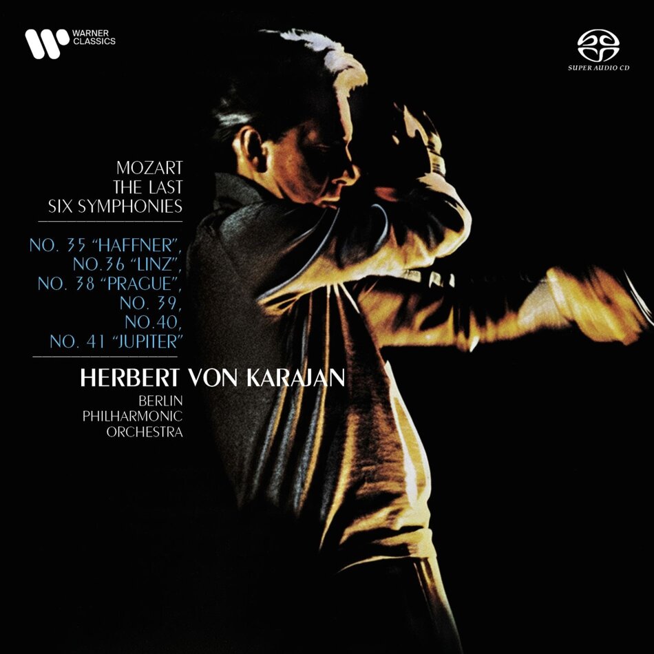 Berliner Philharmoniker, Wolfgang Amadeus Mozart (1756-1791) & Herbert von Karajan - Sinfonien Nr. 35-36,38-41 2 SACDs