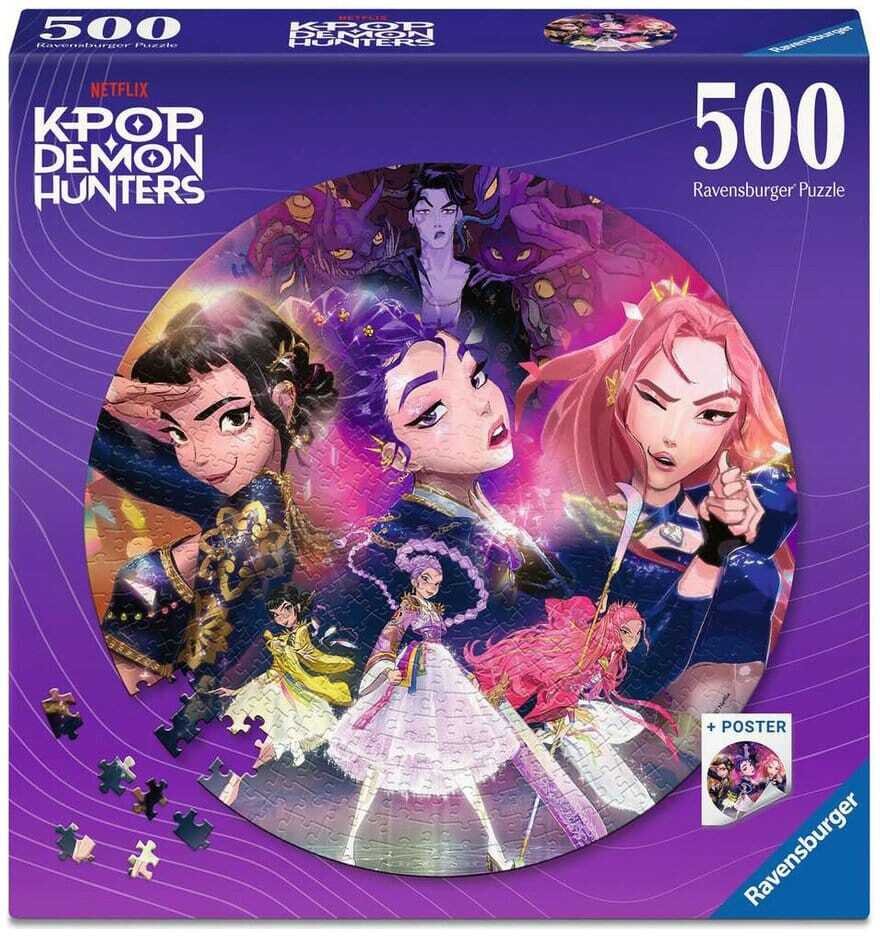 Erwachsenenpuzzle 500 Teile - KPop Demon Hunters - For the fans!