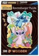 WOODEN Puzzle - Angel & Stitch - konturgeformtes Holzpuzzle mit 300 Teilen
