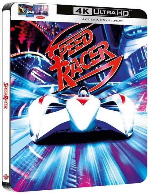 Speed Racer (2008) Limited Edition, Steelbook, 4K Ultra HD + Blu-ray
