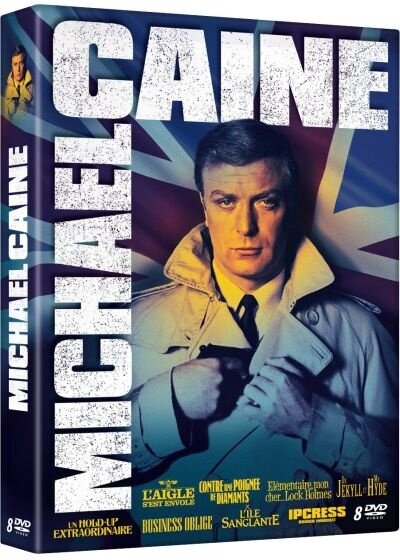 Michael Caine - Coffret 8 films - The Eagle Has Landed / The Black Windmill / Without a Clue / Gambit / A Shock to the System / The Island / Jekyll & Hyde / The Ipcress File 8 DVD
