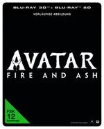 Avatar 3 - Fire and Ash (2025) Édition Limitée, Steelbook, 2 Blu-ray 3D + 2 Blu-ray
