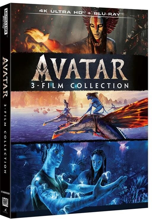 Avatar 1-3 - 3-Movie Collection 3 4K Ultra HDs + 3 Blu-rays