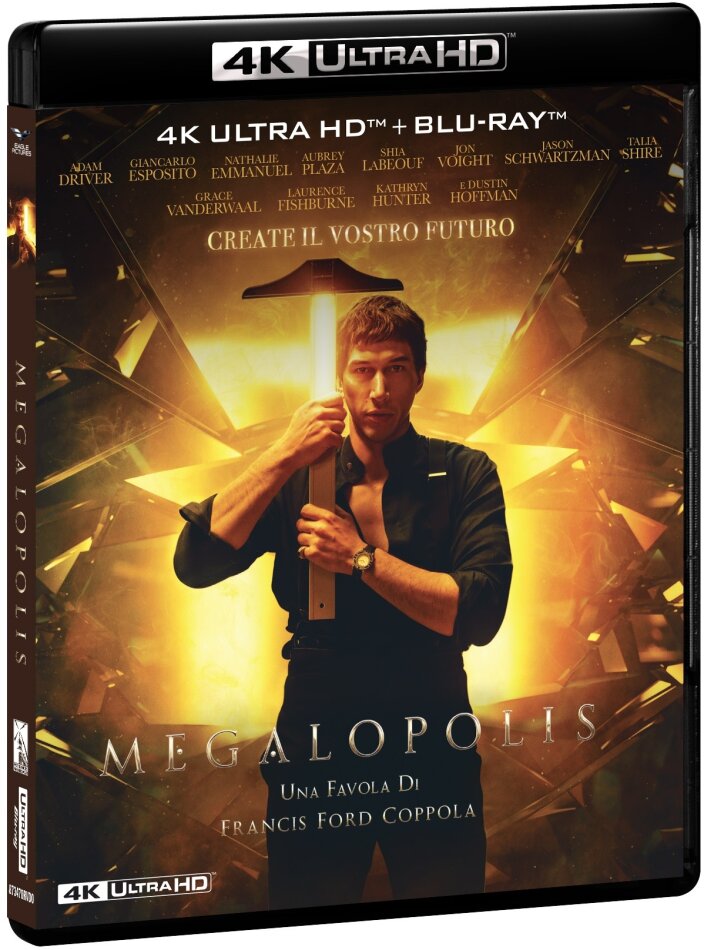 Megalopolis (2024) 4K Ultra HD + Blu-ray