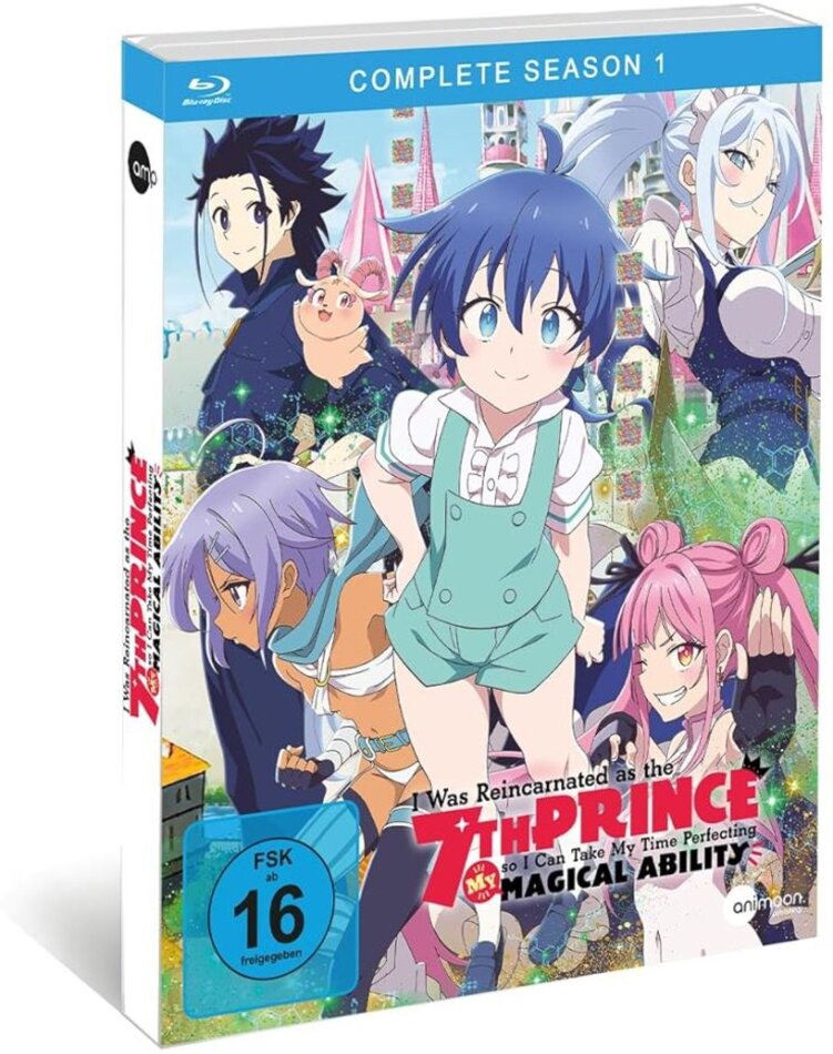 I Was Reincarnated as the 7th Prince so I Can Take My Time Perfecting My Magical Ability - Staffel 1 Edition complète, 2 Blu-ray