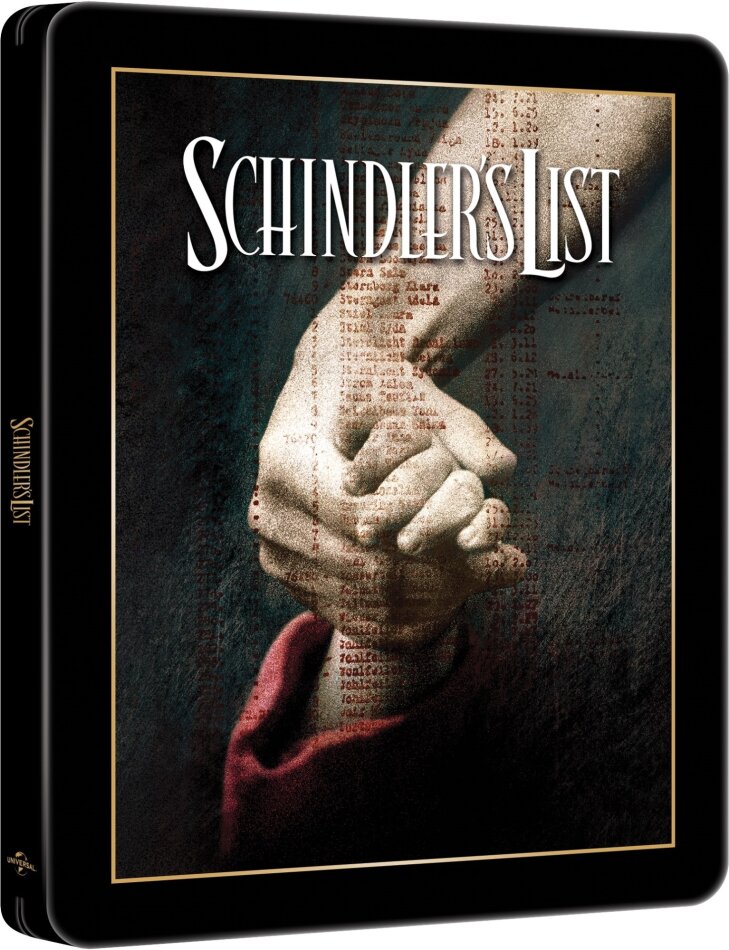 Schindler's List (1993) Édition Limitée, Steelbook, 4K Ultra HD + 2 Blu-ray