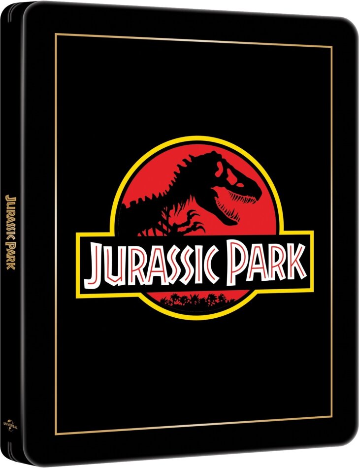 Jurassic Park (1993) Édition Limitée, Steelbook, 4K Ultra HD + Blu-ray