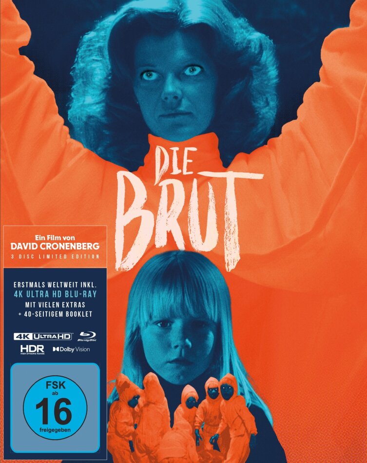 Die Brut (1979) Édition Limitée, Mediabook, 4K Ultra HD + 2 Blu-ray