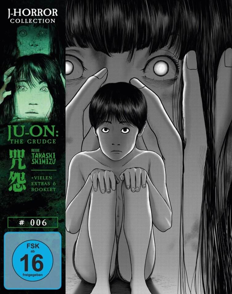 Ju-On: The Grudge (2002) J-Horror Collection, Mediabook, 4K Ultra HD + Blu-ray