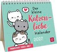 Mini-Kalender 2027 - Der kleine Katzenliebe Kalender