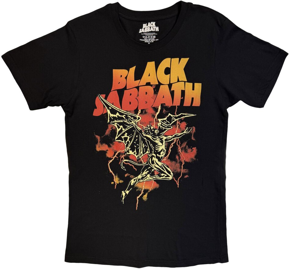 Black Sabbath Unisex T-Shirt - Nordstorm Henry (Black)