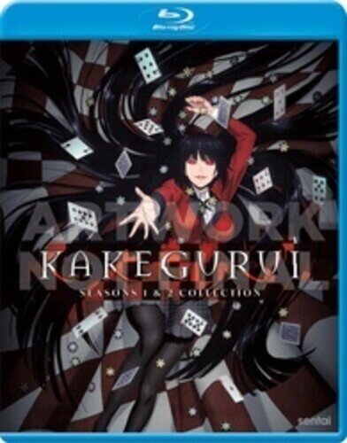 Kakegurui - Seasons 1 & 2 Collection 4 Blu-rays