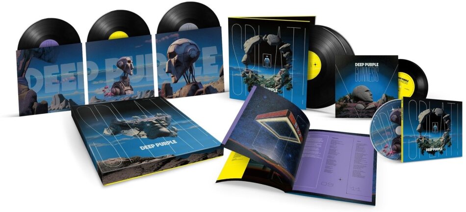 Deep Purple - SPLAT! Limited Boxset, 2 LPs + 3 10" Maxis + 7" Single + CD