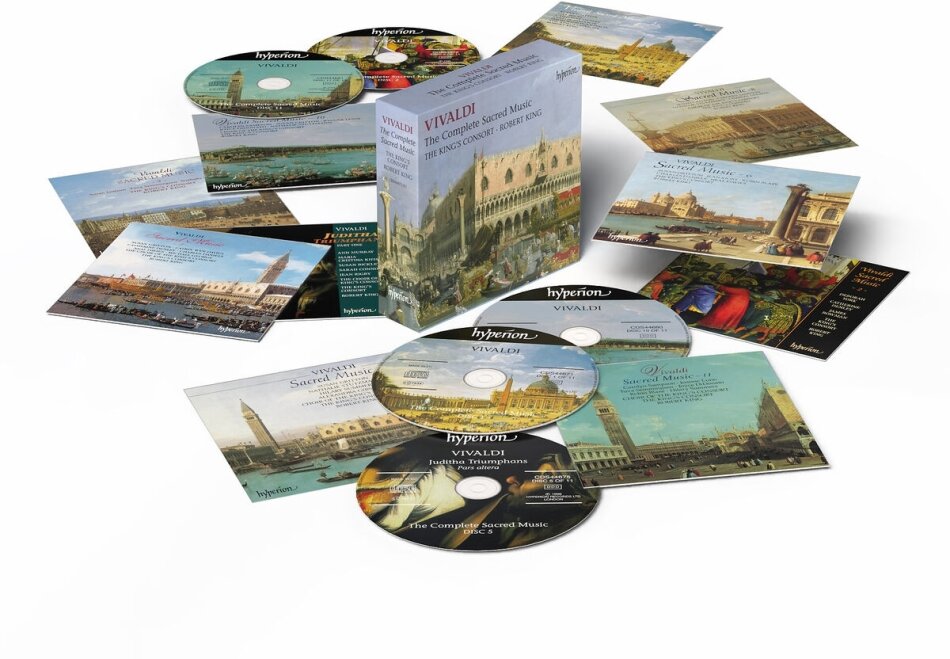 The King's Consort, Antonio Vivaldi (1678-1741) & Robert King - The Complete Sacred Music 11 CD