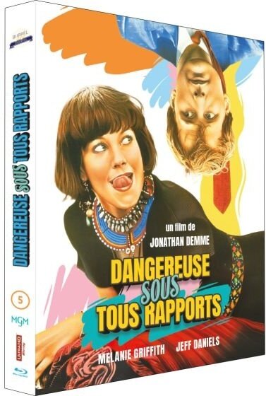 Dangereuse sous tous rapports (1986) livret, 4K Ultra HD + Blu-ray